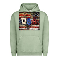 Pigment Oil Green usa Urban Hoodie - CowGirlArtShop