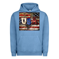 Pigment Pebble Blue usa Urban Hoodie - CowGirlArtShop