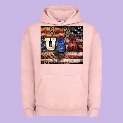 Usa Urban Hoodie Designed By Cowgirlartshop