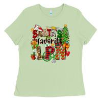Matcha santa's favorite lpn Ladies Tee - Zillion Design Studio