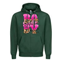 Sports Green santa baby Zipper Hoodie - MaliasSmallBusiness
