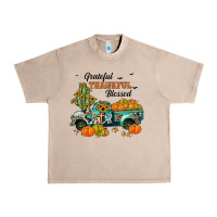 Grateful Thankful Blessed Urban Heavy Tee | Teevron
