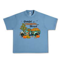 Pebble Blue grateful thankful blessed Urban Heavy Tee - JahusDesignShop