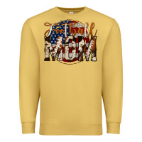 Antique Gold football mom Premium Sweatshirt - Jasminsmagicworld