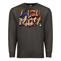 Smoke football mom Premium Sweatshirt - Jasminsmagicworld