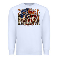 White football mom Premium Sweatshirt - Jasminsmagicworld