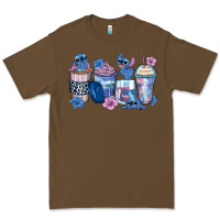 Cacao stitch coffee cups Premium Tee - Zillion Design Studio