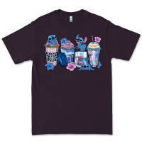 Plum stitch coffee cups Premium Tee - Zillion Design Studio