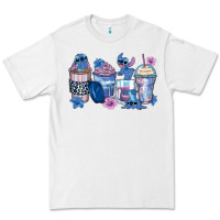 White stitch coffee cups Premium Tee - Zillion Design Studio