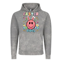 Cloud Rock easter vibes smiley face Vintage Hoodie - Artiststas