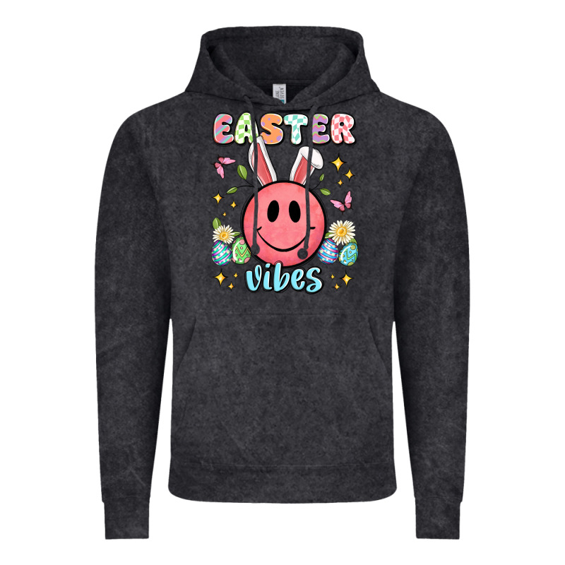 Easter Vibes Smiley Face Vintage Hoodie by Artiststas | Teevron