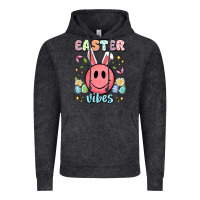 Vintage Arctic easter vibes smiley face Vintage Hoodie - Artiststas