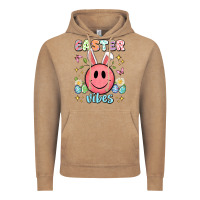 Vintage Coffee easter vibes smiley face Vintage Hoodie - Artiststas