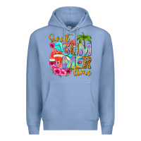 Colony Blue sweet summer time Premium Hoodie - NancyCooperArtShop