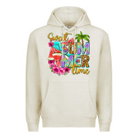 Oatmeal Heather sweet summer time Premium Hoodie - NancyCooperArtShop