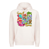Pale Pink sweet summer time Premium Hoodie - NancyCooperArtShop