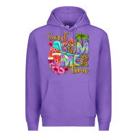 Purple sweet summer time Premium Hoodie - NancyCooperArtShop