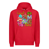 Red sweet summer time Premium Hoodie - NancyCooperArtShop