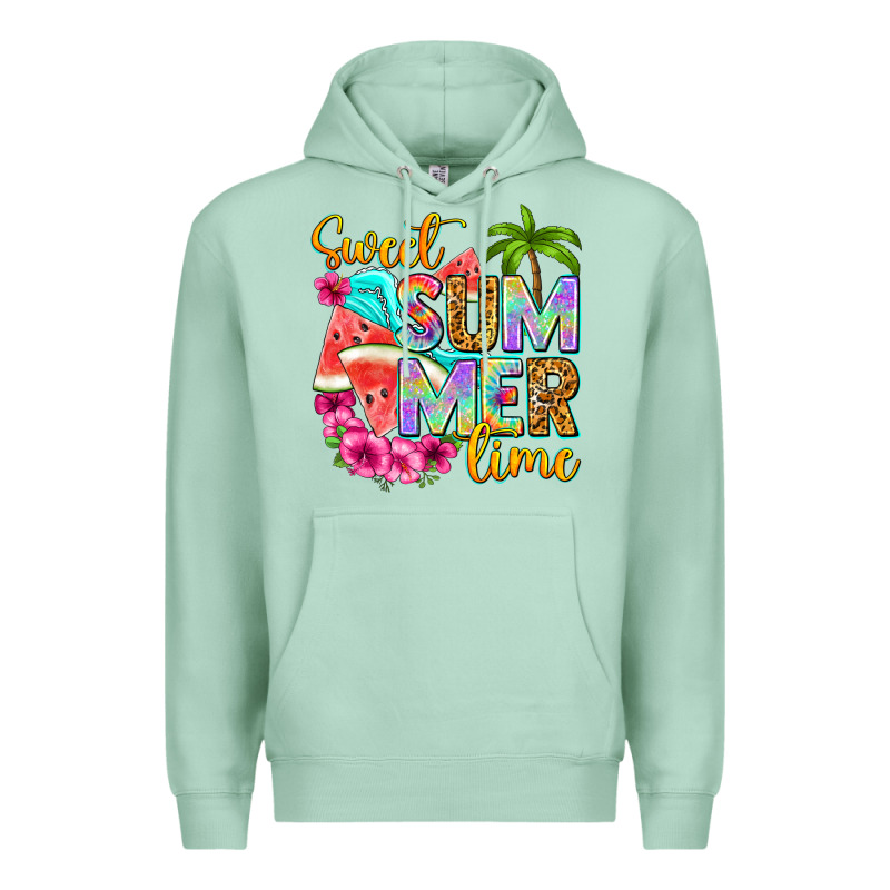 Sweet Summer Time Premium Hoodie by NancyCooperArtShop | Teevron