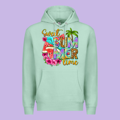 Sweet Summer Time Premium Hoodie Designed By Nancycooperartshop