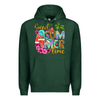 Sports Green sweet summer time Premium Hoodie - NancyCooperArtShop