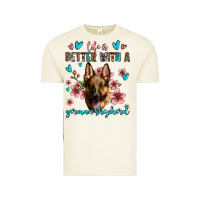 Vintage Arctic life is better with a german shepherd Vintage Tee - Jasminsmagicworld