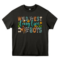Asphalt wild west long live cowboys Heavy Core Tee - Zillion Design Studio