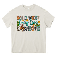 Wild West Long Live Cowboys Heavy Core Tee | Teevron