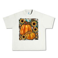 Pistachio sunflowers, pumpkin, cowhide, serape Urban Heavy Tee - JahusDesignShop