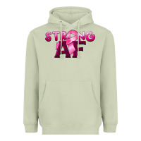 Matcha strong af breast cancer Heavyweight Hoodie - BarkalooDesign