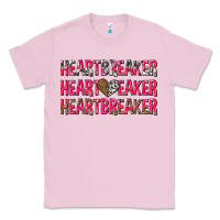 Bubblegum Pink heartbreaker with leopard and cowhide Classic Tee - NancyCooperArtShop