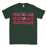 Sports Green heartbreaker with leopard and cowhide Classic Tee - NancyCooperArtShop