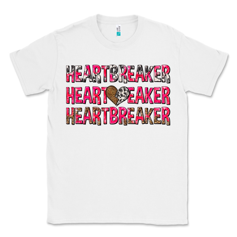 Heartbreaker With Leopard And Cowhide Classic Tee by NancyCooperArtShop | Teevron