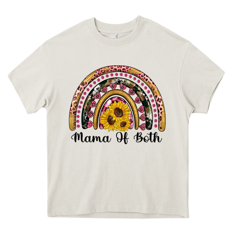 Mama Of Both Rainbow Heavy Core Tee by Artiststas | Teevron