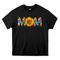 Black mom sunflower Heavy Core Tee - Zillion Design Studio
