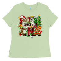 Matcha santa's favorite cna Ladies Tee - Zillion Design Studio