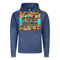Vintage Denim lvn licensed vocational nurse Vintage Hoodie - JahusDesignShop