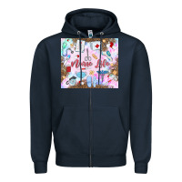 Navy nurse life Zipper Hoodie - MaliasSmallBusiness