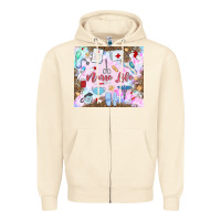 Sandshell nurse life Zipper Hoodie - MaliasSmallBusiness