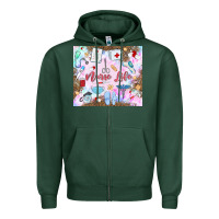 Sports Green nurse life Zipper Hoodie - MaliasSmallBusiness