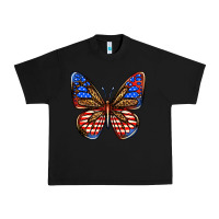 Black 4th of july butterfly Urban Heavy Tee - BundleAndBundleShop