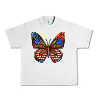 Lunar Rock 4th of july butterfly Urban Heavy Tee - BundleAndBundleShop