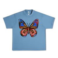 4th Of July Butterfly Urban Heavy Tee | Teevron