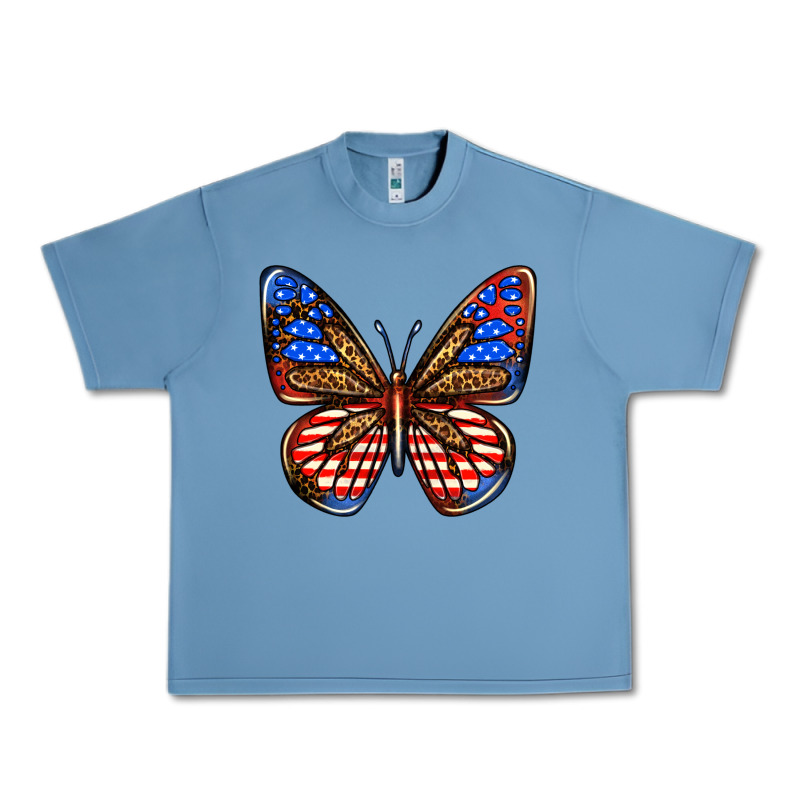 4th Of July Butterfly Urban Heavy Tee by BundleAndBundleShop | Teevron