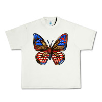 Pistachio 4th of july butterfly Urban Heavy Tee - BundleAndBundleShop