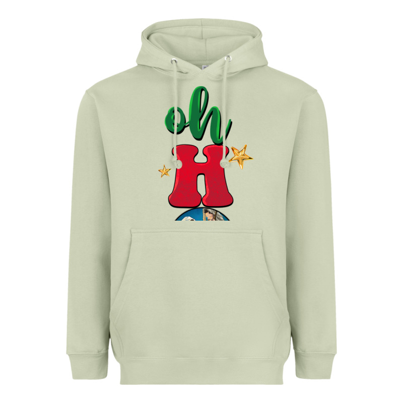 Oh Holy Night Heavyweight Hoodie by BarkalooDesign | Teevron