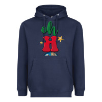 Navy oh holy night Heavyweight Hoodie - BarkalooDesign