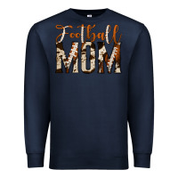 Navy football mom Premium Sweatshirt - Jasminsmagicworld