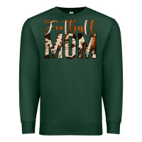Sports Green football mom Premium Sweatshirt - Jasminsmagicworld