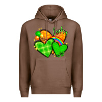 Chestnut st patricks day hearts png Premium Hoodie - NancyCooperArtShop
